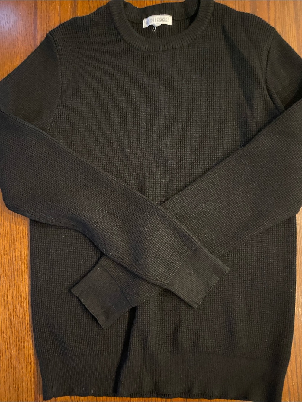 Not Listed Black Crewneck Sweater by Potlogger